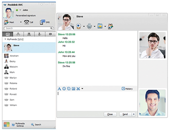 PeopleLink Unified Visual Communication (UVC)